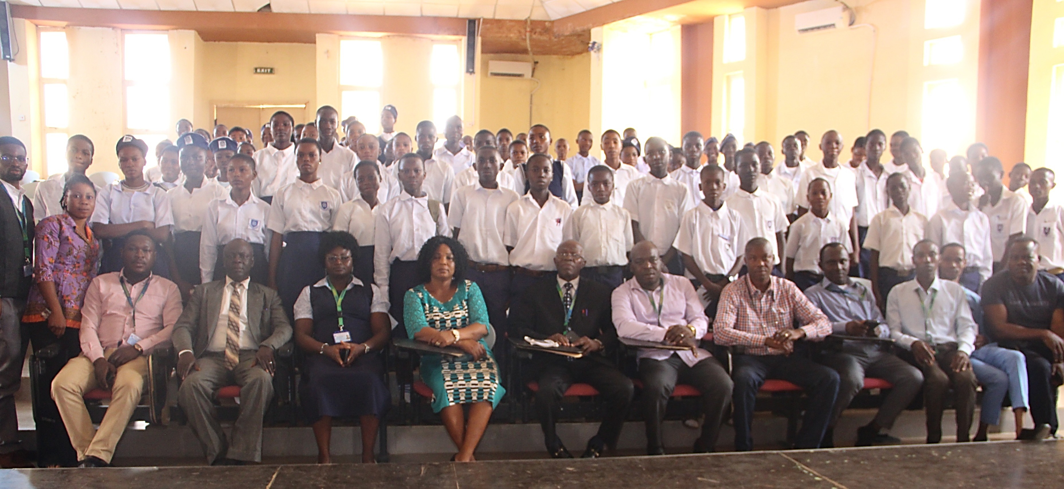 Information and Community Engineering Department, holds Career Talk programme for Senior Secondary School Students of Ilara-Mokin Community.